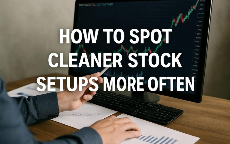 How to spot cleaner stock setups more often