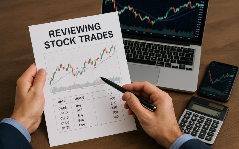 How to review stock trades and actually learn from them
