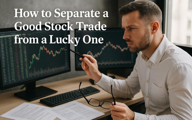 How to separate a good stock trade from a lucky one